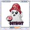 Detroit Red Wings Ghost PNG Sublimation