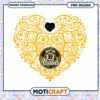 Boston Bruins Heart PNG Design