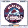 Colorado Avalanche PNG Sublimation Design