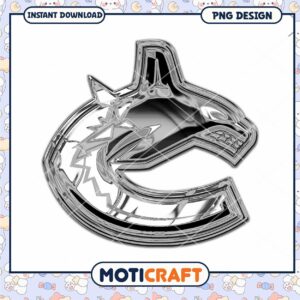 Chrome Shark Logo PNG Design Instant Download