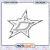 Dallas Stars Logo PNG Design Instant Download