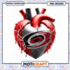 Carolina Hurricanes Heart PNG
