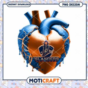 New York Islanders Heart PNG Design