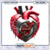 New Jersey Devils Heart PNG Design