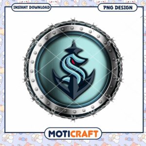 Seattle Kraken Logo PNG Design Seattle Kraken Logo PNG Design