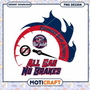 Columbus Blue Jackets All Gas PNG Columbus Blue Jackets All Gas PNG