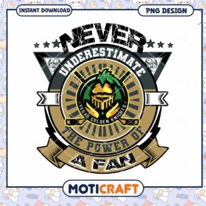 Vegas Golden Knights Fan Power PNG