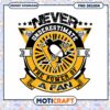 Penguin Hockey Fan Power Never Underestimate PNG Design