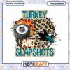 Turkey and Slapshots Wild Hockey PNG Download Design