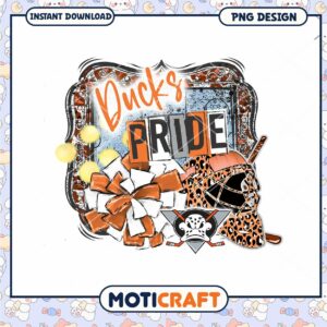 Ducks Pride PNG Design for Sports Fans and Crafts Ducks Pride PNG Design for Sports Fans and Crafts