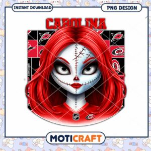 Carolina Hurricanes Halloween PNG Design Downloadable Art