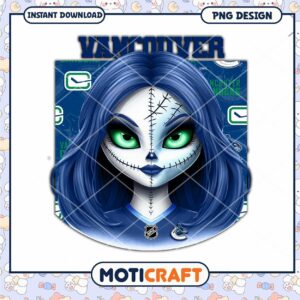 Vancouver Canucks Halloween PNG Design for Fans Vancouver Canucks Halloween PNG Design for Fans
