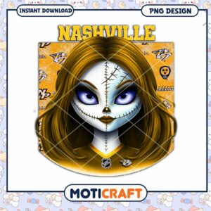 Nashville Predators Halloween PNG Design Download