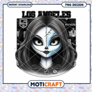 Los Angeles Kings PNG Design for Instant Download Art