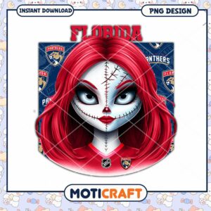 Florida Panthers Halloween PNG Design for Fans Florida Panthers Halloween PNG Design for Fans