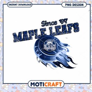 Toronto Maple Leafs Since 1917 PNG Digital Design Download