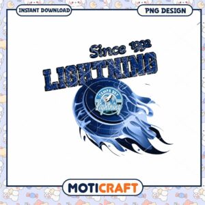 Tampa Bay Lightning Since 1992 PNG Digital Download