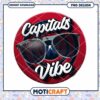 Capitals Vibe Sunglasses PNG Design Downloadable Art