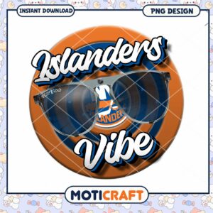 New York Islanders Vibe Sunglasses PNG Design Download