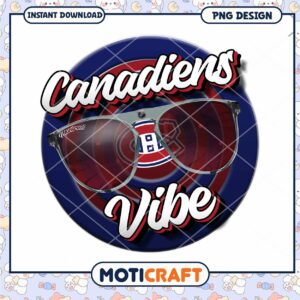 Stylish Canadiens Vibe PNG Design for Instant Download Stylish Canadiens Vibe PNG Design for Instant Download