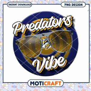 Predators Vibe Sunglasses PNG Design for Instant Download