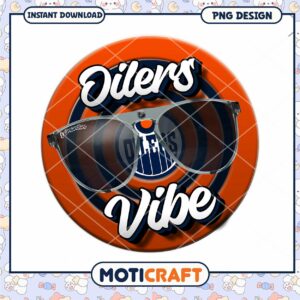 Oil Vibe PNG Design for Fans of Edmonton Oilers Gear