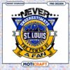 St Louis Blues Fan Power Badge PNG Instant Download