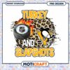 Turkey and Slapshots NHL PNG Design for Instant Download