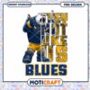 Panda Hockey Design They Not Like Us Blues PNG Download
