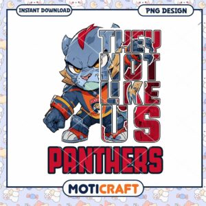 Panthers They Not Like Us PNG Design Instant Download Panthers They Not Like Us PNG Design Instant Download
