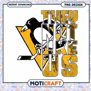 Pittsburgh Penguins They Do Not Like Us PNG Design Download