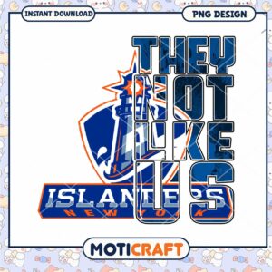 New York Islanders They Not Like Us PNG Design Download New York Islanders They Not Like Us PNG Design Download