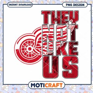 Unique They Not Like Us PNG Design for Instant Download