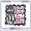 Heart Full of Stars Love PNG Design Instant Download