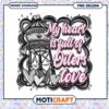 My Heart is Full of Oilers Love PNG Design Download