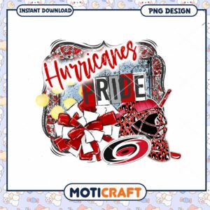 Hurricanes Pride PNG Design for Instant Download Decor