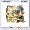 Bruins Pride PNG Design Instant Download for Fans