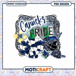 Canucks Pride Graphic PNG for Team Spirit Decor