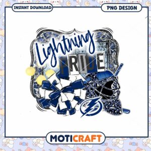 Lightning Pride PNG Design Instant Download for Fans