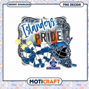 Islanders Pride PNG Design for Fans and Crafters Islanders Pride PNG Design for Fans and Crafters