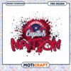 Washington Capitals Nation PNG Graphic Instant Download