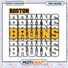 Boston Bruins Graphic Design PNG Instant Download Art