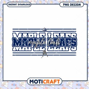 Maple Leafs Hockey Team PNG Design for Downloads