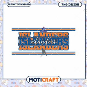 Islanders Hockey Team PNG Design for Instant Download Islanders Hockey Team PNG Design for Instant Download