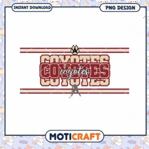 Coyotes Hockey Team PNG Instant Download Design Art