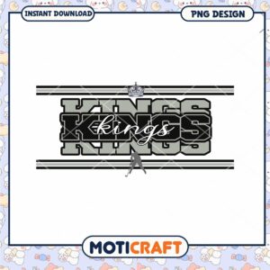 Stylish Kings Hockey Team PNG Design for Easy Download