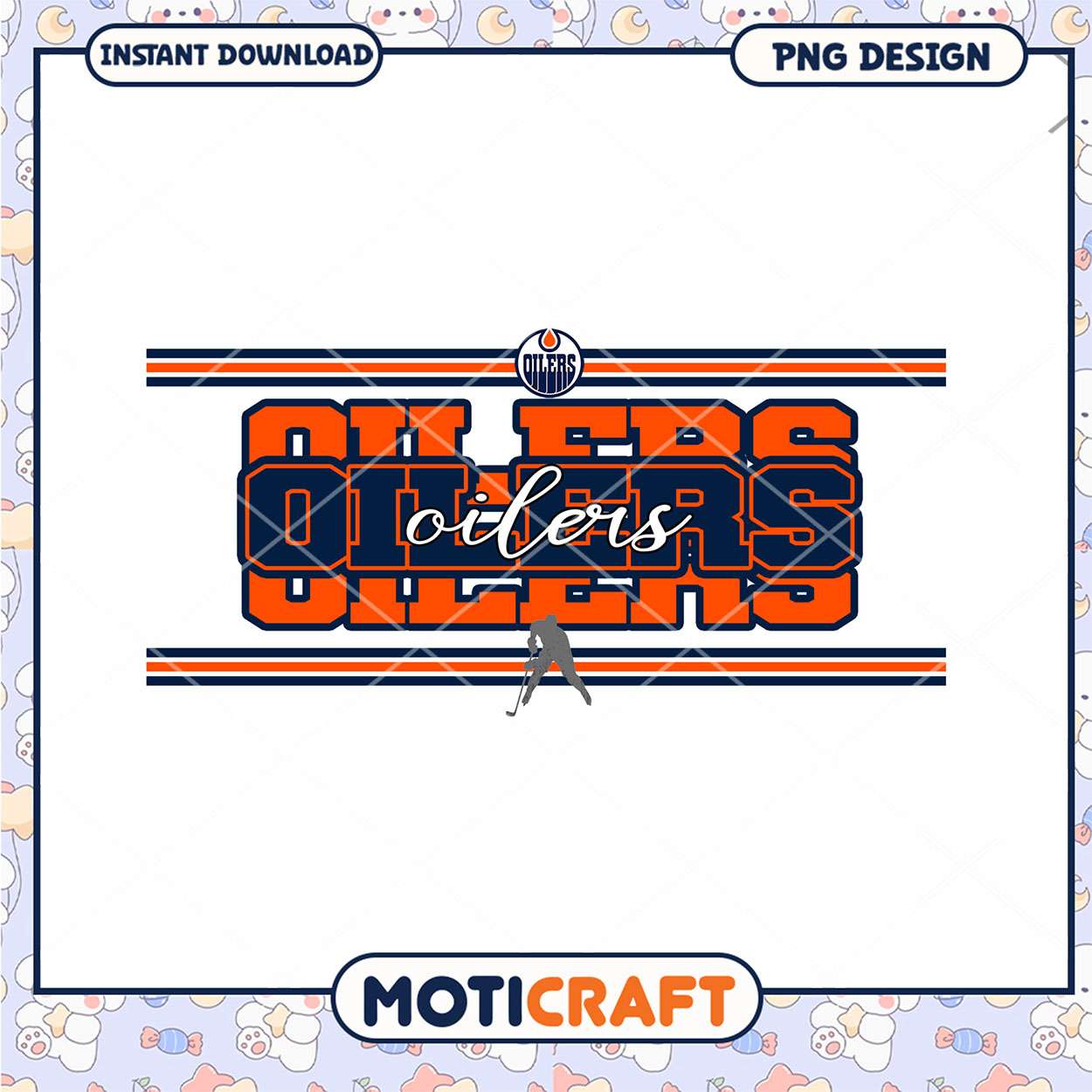 Edmonton Oilers Sports Team PNG Design for Fans Edmonton Oilers Sports Team PNG Design for Fans