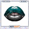 Teal and Black Lip Graphic PNG Download for Crafts 2 Teal and Black Lip Graphic PNG Download for Crafts