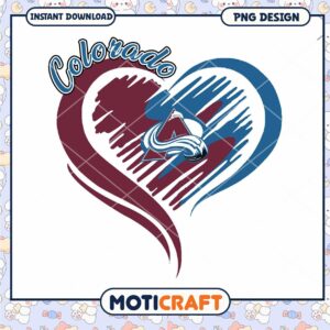 Colorado Heart Design PNG for Instant Download Art Colorado Heart Design PNG for Instant Download Art