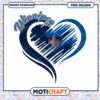 Winnipeg Heart Design Instant Download PNG Art